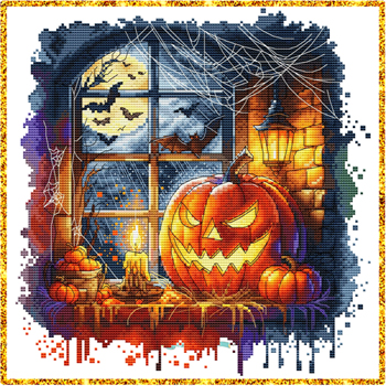 Les Petites Croix De Lucie - Pumpkin Window MAIN