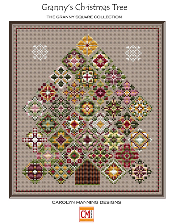 Carolyn Manning Designs - The Granny Square Collection - Granny's Christmas Tree MAIN