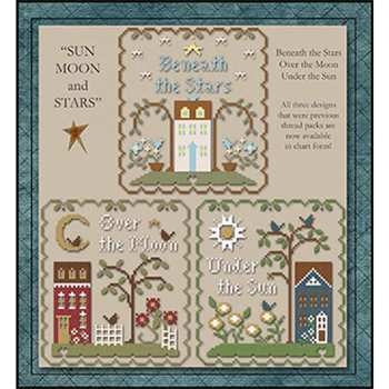 Little House Needleworks - Sun, Moon and Stars MAIN