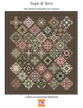 Carolyn Manning Designs - The Granny Square Collection - Sugar & Spice MAIN