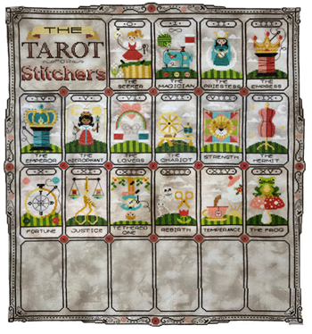 Tiny Modernist - The TAROT for Stitchers Part 8 MAIN