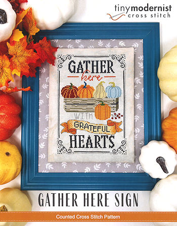 Tiny Modernist - Gather Here Sign MAIN
