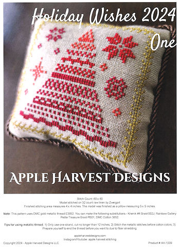 Apple Harvest Designs - Holiday Wishes 2024 One MAIN