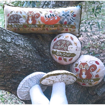Romy's Creations - Grow Your Own Way - Part 1 Hedgehog And Squirrel MAIN