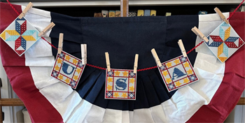 Luhu Stitches - Patriotic Garland MAIN
