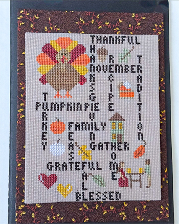 Sambrie Stitches - Words To Live By Thanksgiving Edition MAIN