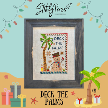 Stitchy Prose - Deck The Palms MAIN
