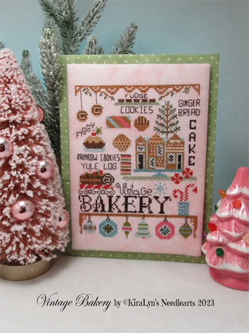 KiraLyns Needlearts - Vintage Christmas Bakery MAIN