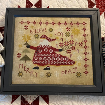 Pansy Patch Quilts And Stitchery - Santa's Patchwork Cloak MAIN