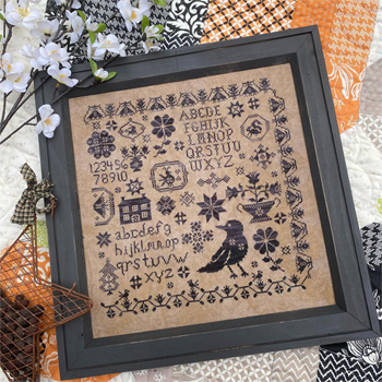 Pansy Patch Quilts And Stitchery - Black Bird Sampler MAIN