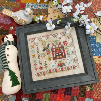 Pansy Patch Quilts And Stitchery - Winter Garden At Cranberry Manor MAIN