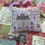 Pansy Patch Quilts And Stitchery - Houses On Wisteria Lane Series - Potting House THUMBNAIL