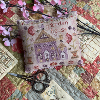 Pansy Patch Quilts And Stitchery - Houses On Wisteria Lane Series - Garden House MAIN