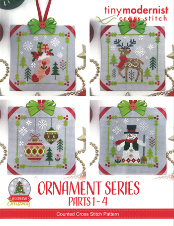 Tiny Modernist - Ornament Series Parts 1-4 (Woodland Christmas) MAIN