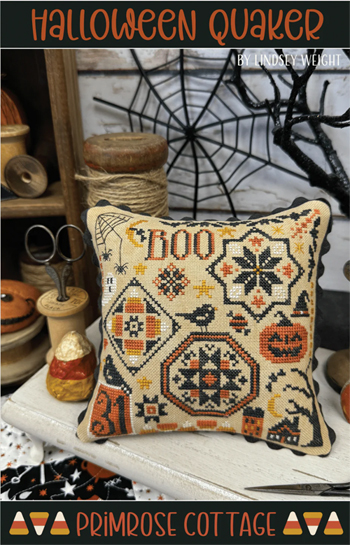 Primrose Cottage Stitches - Halloween Quaker MAIN