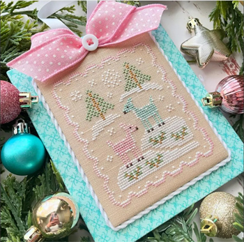 Country Cottage Needleworks - Pastel Collection 11 - Christmas Deer MAIN