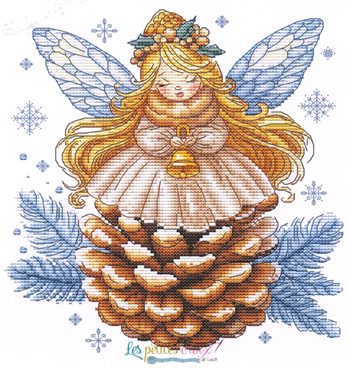 Les Petites Croix De Lucie - Pine Cone Angel MAIN