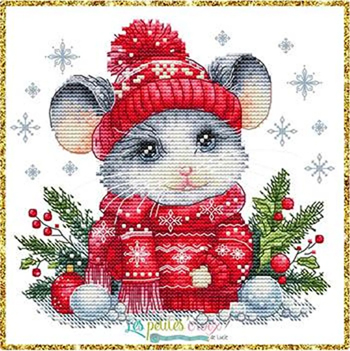 Les Petites Croix De Lucie - Christmas Mouse 2024 MAIN