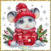 Les Petites Croix De Lucie - Christmas Mouse 2024 THUMBNAIL