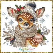 Les Petites Croix De Lucie - Christmas Reindeer THUMBNAIL