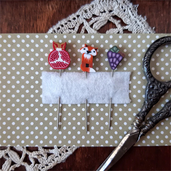 Puntini Puntini Counting Pins - Fall Fruits Fox MAIN
