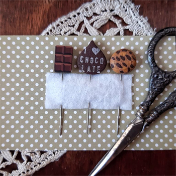 Puntini Puntini Counting Pins - I Love Chocolate MAIN