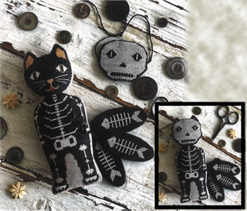 Stacy Nash Designs - Animal Crackers Series - Bones MAIN