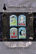 Heartstring Samplery - Out There Ornament Set THUMBNAIL