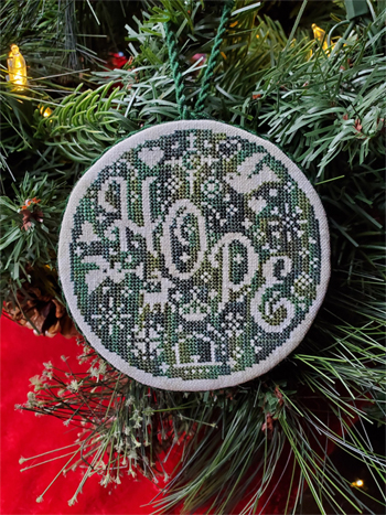 Wildflower Stitching - Hope Bauble MAIN