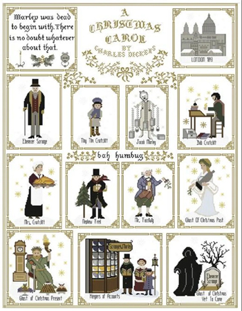 Twin Peak Primitives - Dickens's Christmas Sampler MAIN