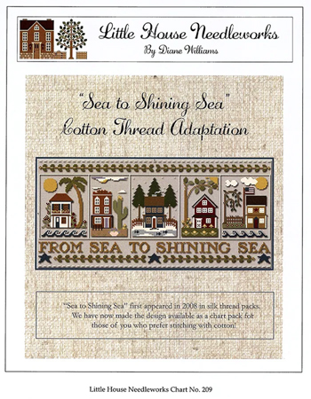 Little House Needleworks - Sea To Shining Sea MAIN