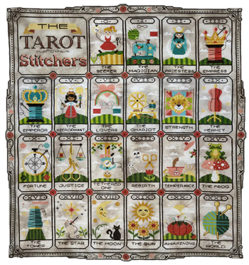 Tiny Modernist - The TAROT for Stitchers Part 11 MAIN