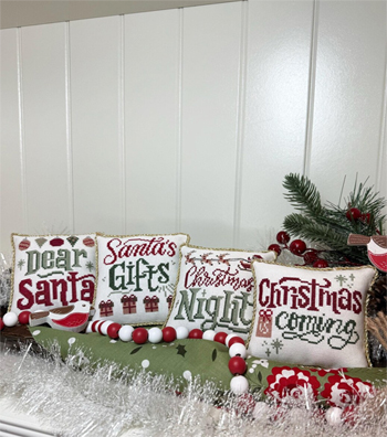 Anabella's - Christmas Sayings - Set of 4 Christmas Charts MAIN
