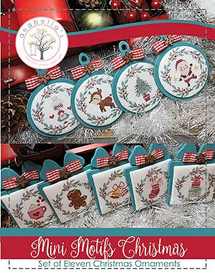 Anabella's - Mini Motifs Christmas - Set of Eleven Christmas Ornaments MAIN