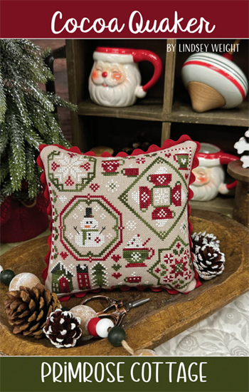 Primrose Cottage Stitches - Cocoa Quaker MAIN