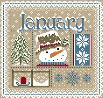 Sugar Stitches - January Sampler MAIN