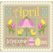 Sugar Stitches - April Sampler THUMBNAIL