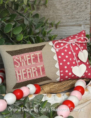Crafty Bluebonnet Designs - Valentine's Spool Series - Sweetheart Spool MAIN