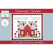 Anabella's - Cross Stitch Cards - Stitch One - Snowman Season THUMBNAIL