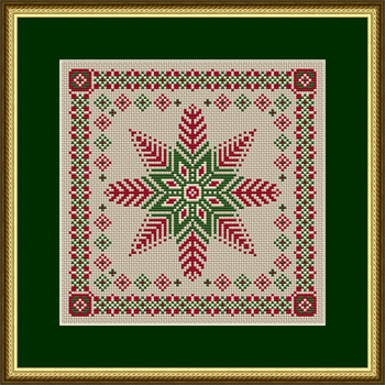 Happiness Is HeartMade - Christmas - Peppermint Sweater Snowflake MAIN