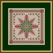 Happiness Is HeartMade - Christmas - Peppermint Sweater Snowflake THUMBNAIL