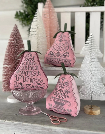 Annie Beez Folk Art - Sweetheart Pears MAIN