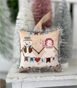 Annie Beez Folk Art - Snow In Love THUMBNAIL