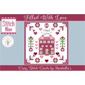 Anabella's - Cross Stitch Cards - Stitch Nine - Filled With Love THUMBNAIL
