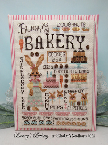 KiraLyns Needlearts - Bunny's Bakery MAIN