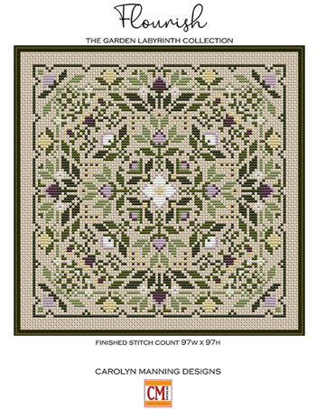 Carolyn Manning Designs - The Garden Labyrinth Collection - Flourish MAIN