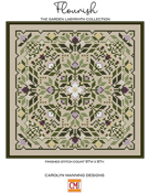 Carolyn Manning Designs - The Garden Labyrinth Collection - Flourish THUMBNAIL