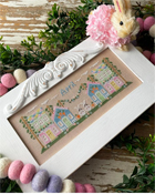 Country Cottage Needleworks - Monthly Mini Village -  April Mini Village THUMBNAIL