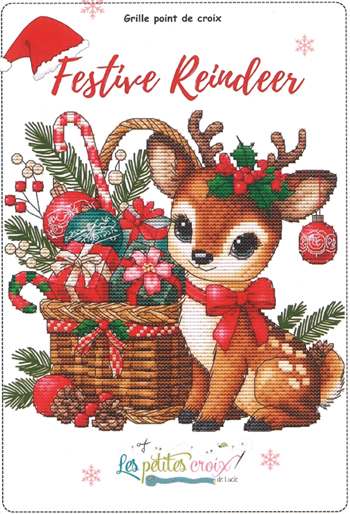 Les Petites Croix De Lucie - Festive Reindeer MAIN