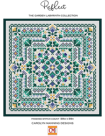 Carolyn Manning Designs - The Garden Labyrinth Collection - Reflect MAIN